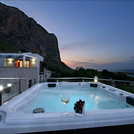 Villa Antonia - Vasca Idromassaggio Terrazza Vista Mare San Vito Lo Capo Exteriör bild