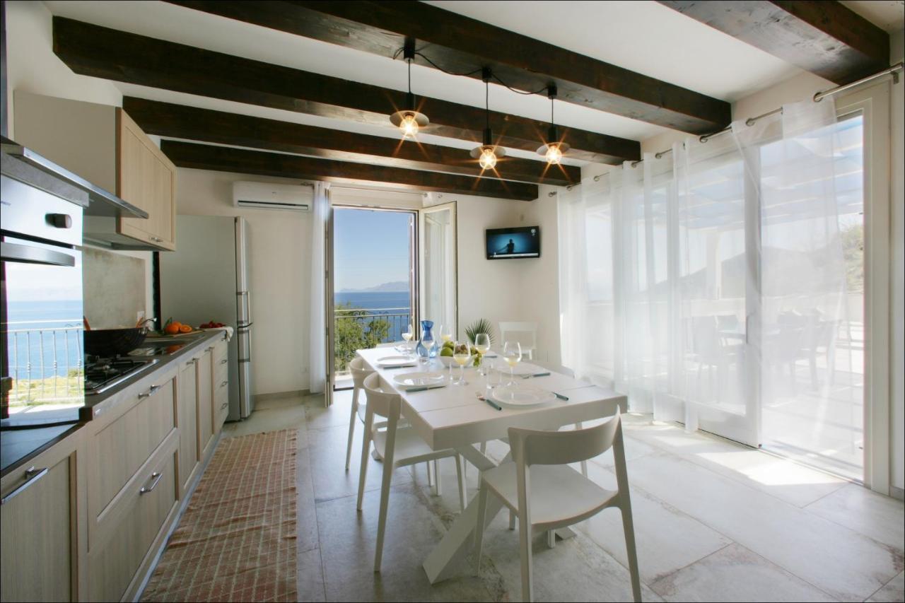 Villa Antonia - Vasca Idromassaggio Terrazza Vista Mare San Vito Lo Capo Exteriör bild