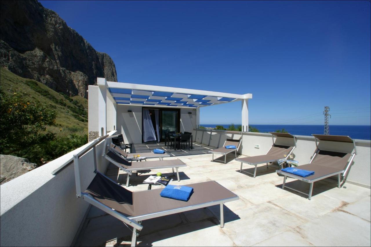Villa Antonia - Vasca Idromassaggio Terrazza Vista Mare San Vito Lo Capo Exteriör bild