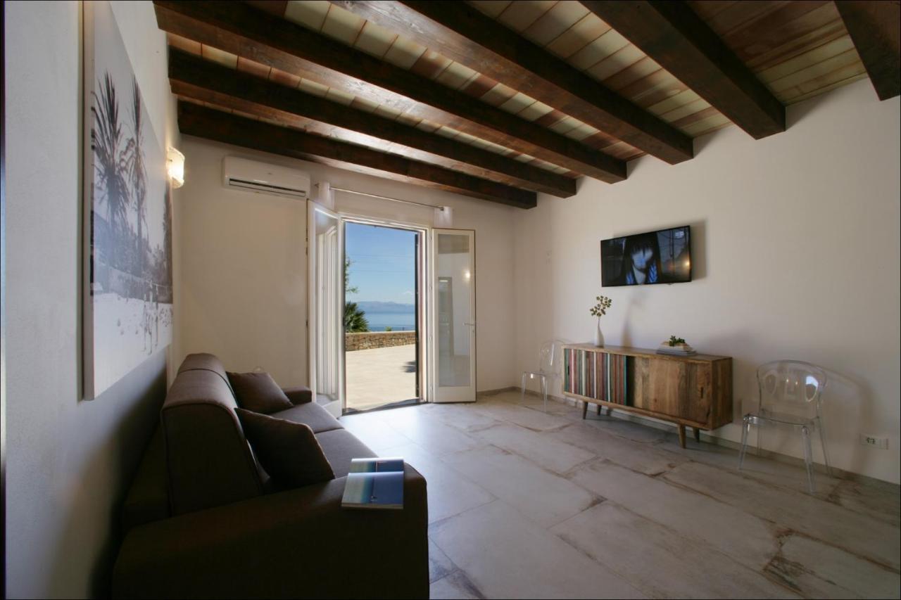 Villa Antonia - Vasca Idromassaggio Terrazza Vista Mare San Vito Lo Capo Exteriör bild
