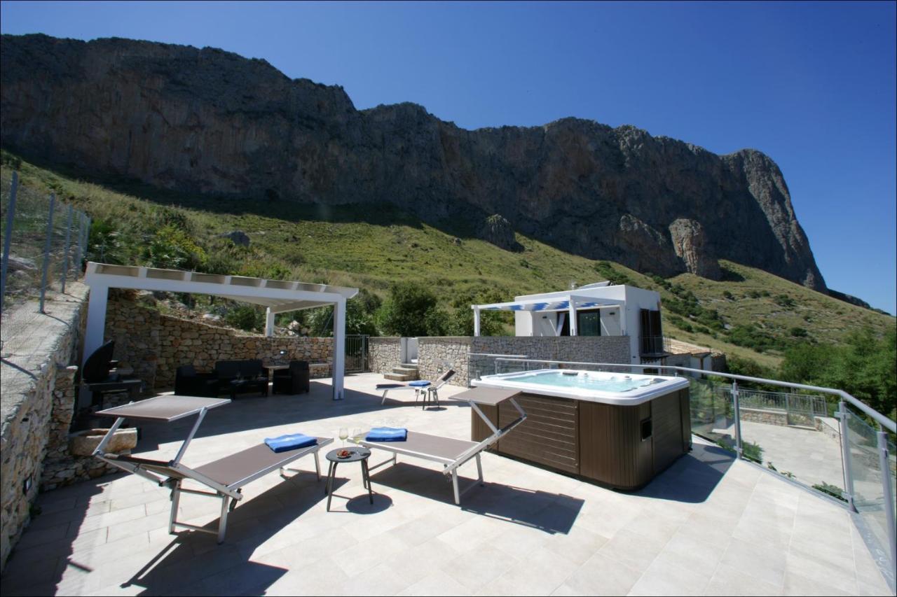 Villa Antonia - Vasca Idromassaggio Terrazza Vista Mare San Vito Lo Capo Exteriör bild