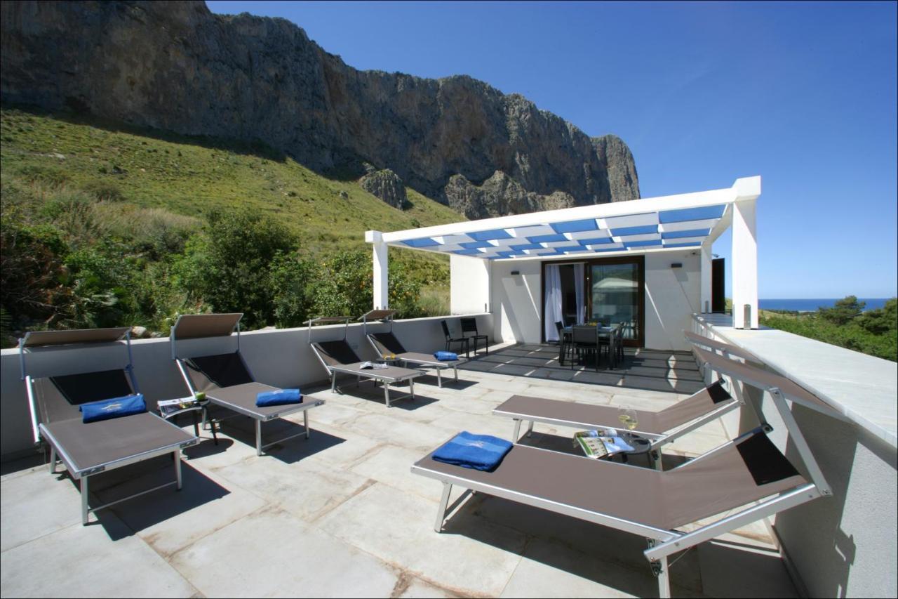 Villa Antonia - Vasca Idromassaggio Terrazza Vista Mare San Vito Lo Capo Exteriör bild